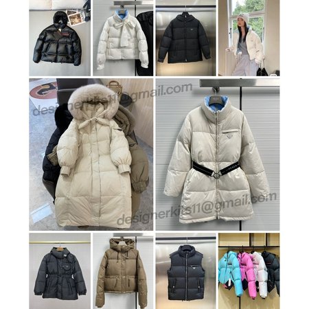 Prada winter down jacket woman vest